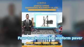 concrete slipform paver for road paving and airport constrution
