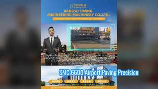 A Closer Look: Airport Construction Concrete Slipform Paver SMC-6600 Slip Form Paver